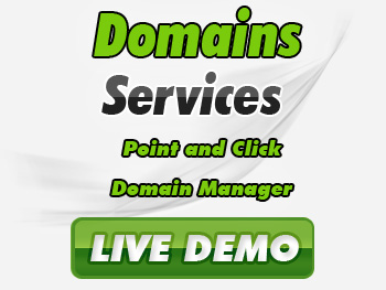 Bargain domain registration services